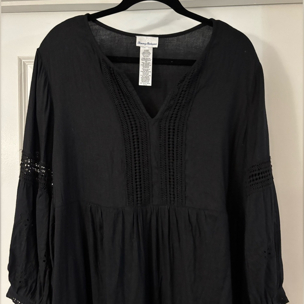Tommy Bahama St. Lucia Dress in Black - Picture 4 of 9
